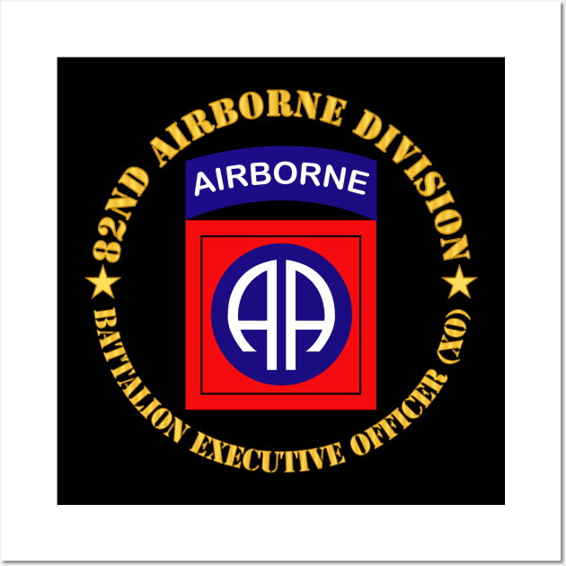 82nd Airborne Division - Battalion XO Wall Art by twix123844